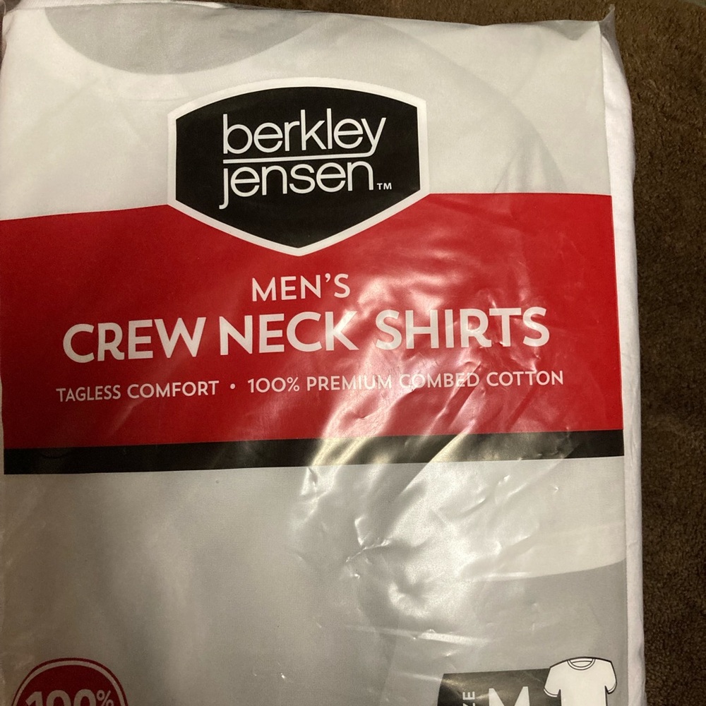 Berkley Jensen White Crew Neck Shirt